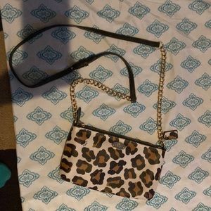 Coach Leopard Crossbody